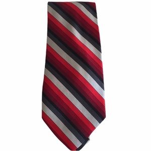 Vintage Sulka striped pure silk handmade tie